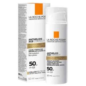 Lrp Anthelios Age Correct Spf50 Packaging With Cover And Product Packshot